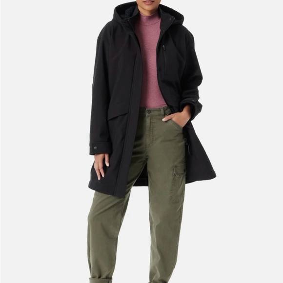 NWT BASS OUTDOOR STADIUM FLEECE LINED THIGH LENGTH JACKET WOMENS GENEROUS SIZEXS - Picture 4 of 16